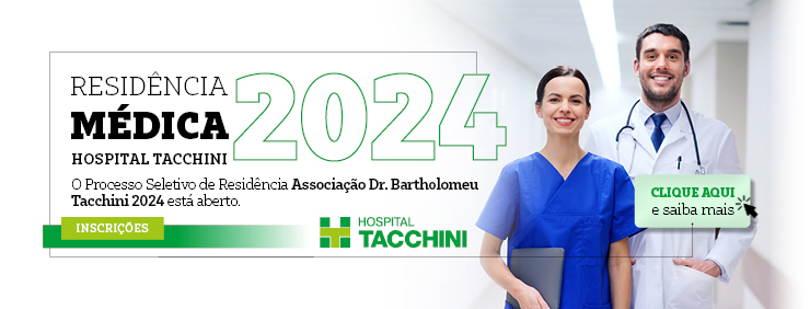 Banner: Residência Médica - Hospital Tacchini