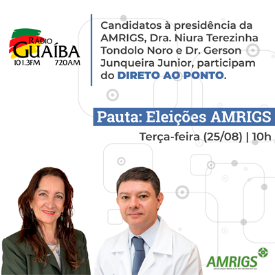 Debate com candidatos à presidência da AMRIGS